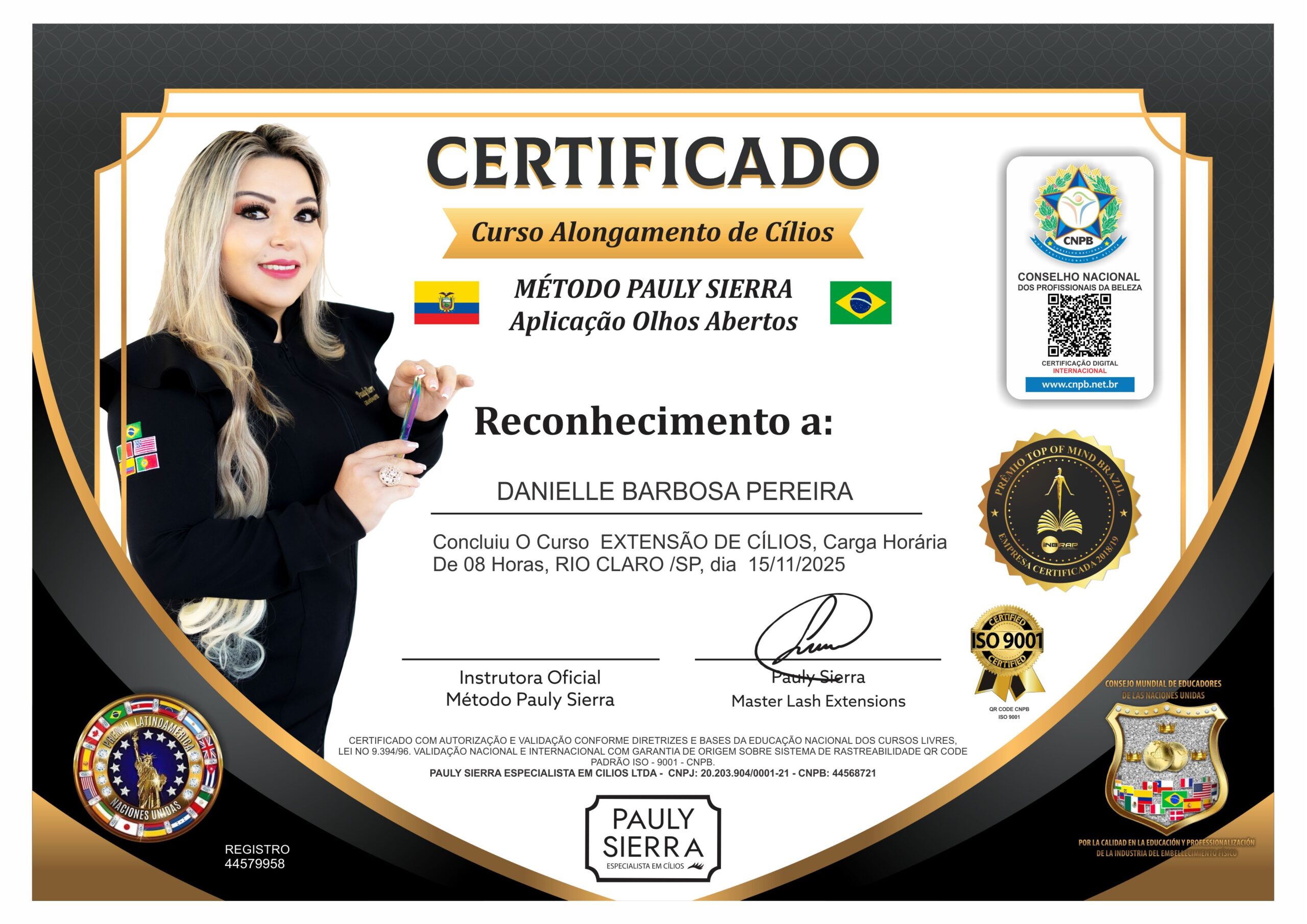 DANIELLE BARBOSA PEREIRA