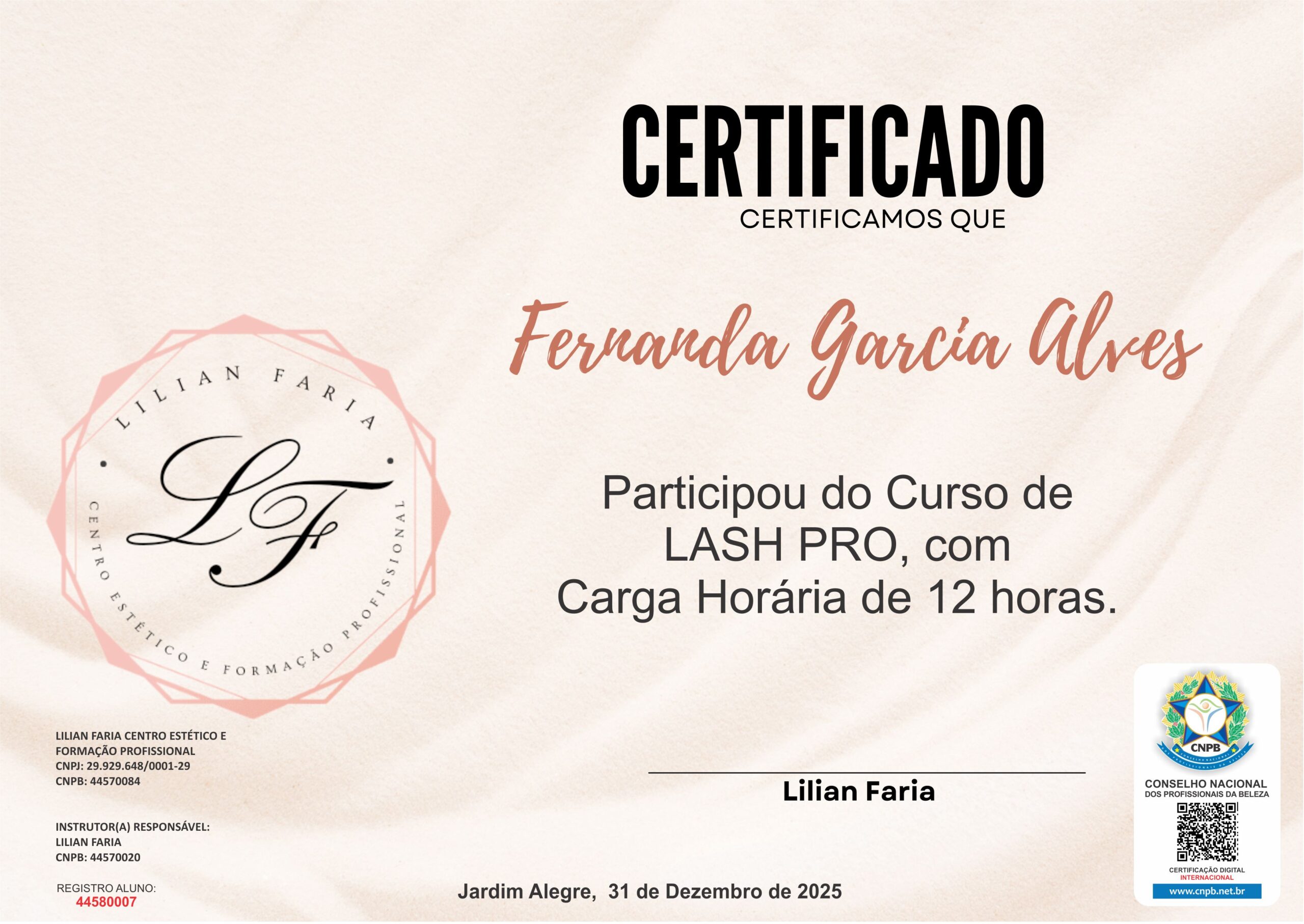 FERNANDA GARCIA ALVES