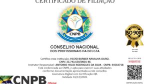 HELYO BARBER NAVALHA OURO