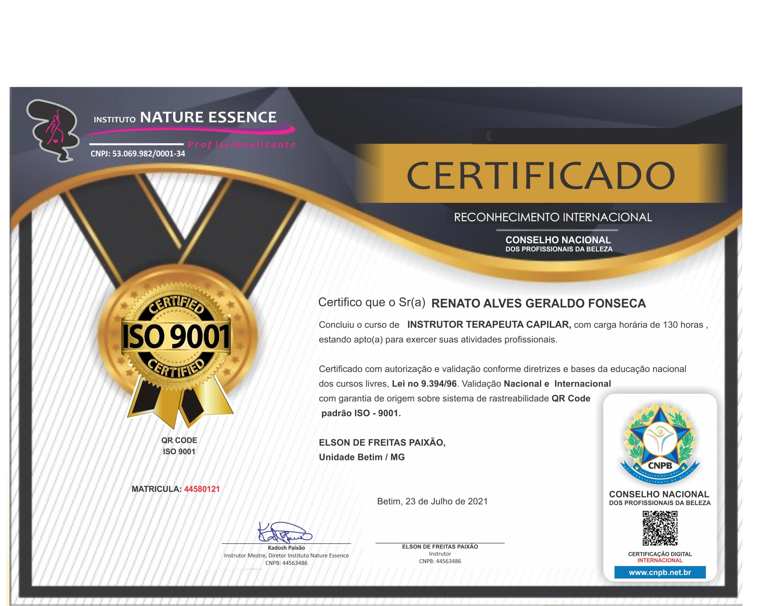 RENATO ALVES GERALDO FONSECA