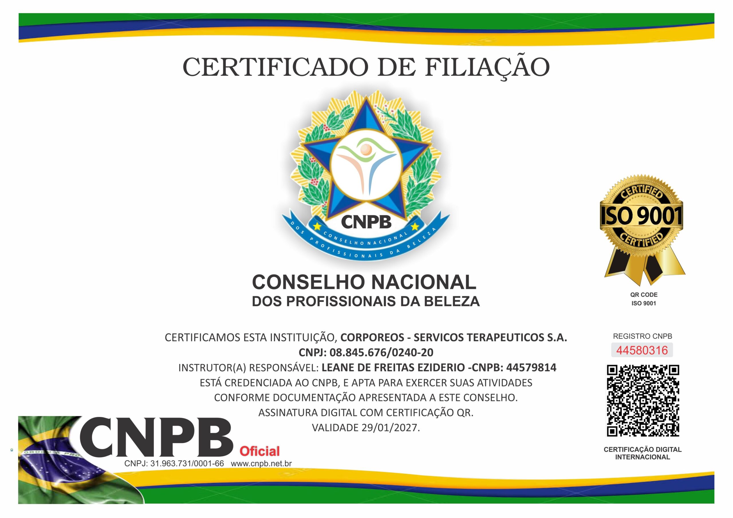 CORPOREOS - SERVICOS TERAPEUTICOS S.A.