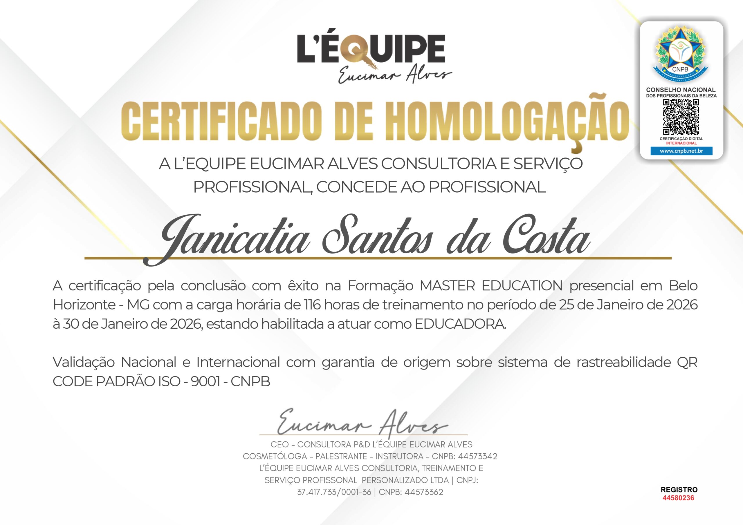 JANICATIA SANTOS DA COSTA