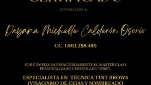 DAYANA MICHELLE CALDERÓN OSORIO