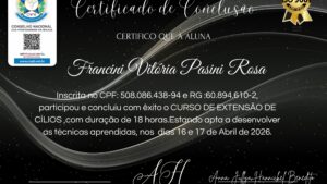 FRANCINI VITÓRIA PASINI ROSA