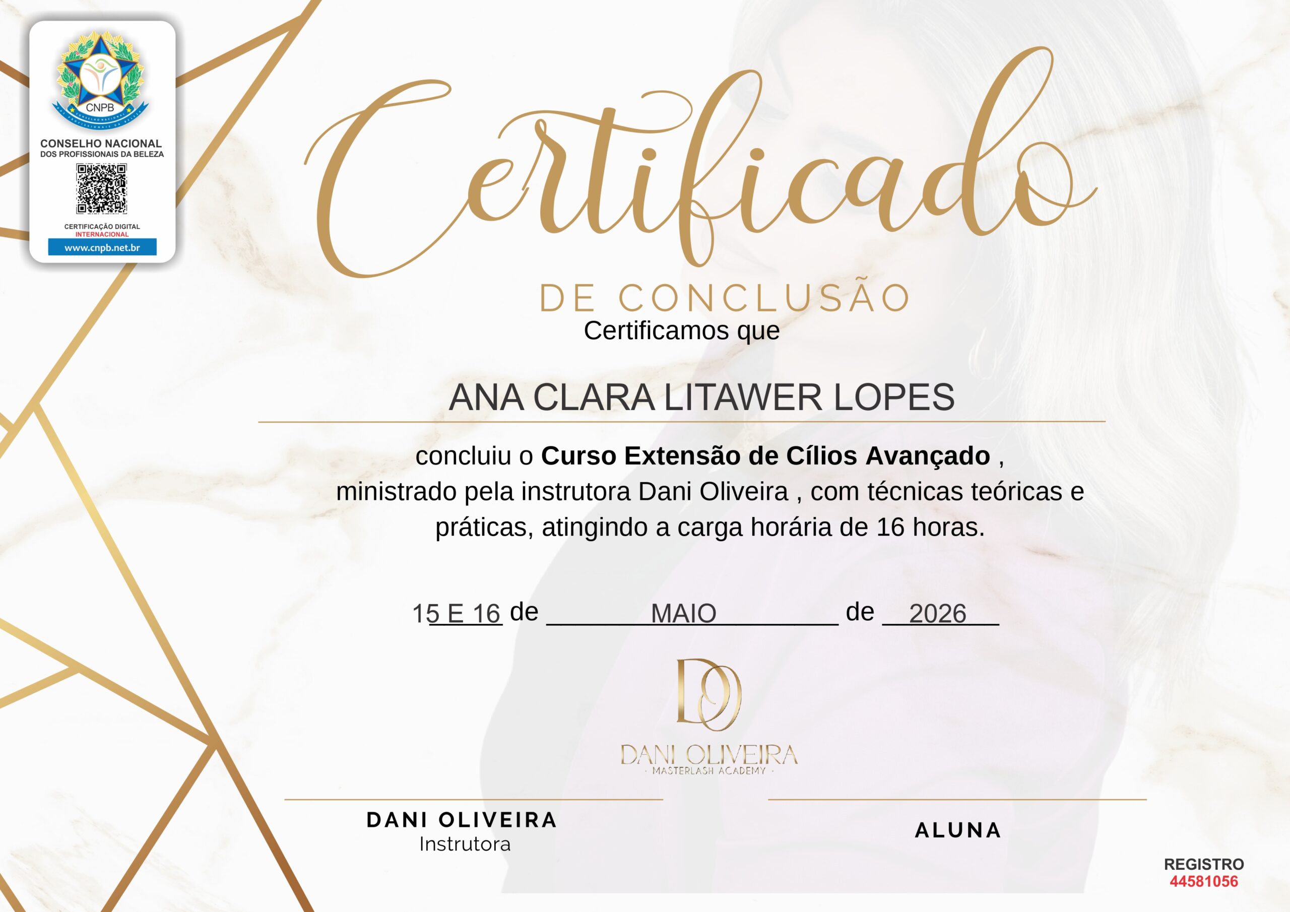 ANA CLARA LITAWER LOPES