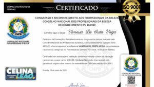 PREMIAÇÃO E RECONHECIMENTO NO CONGRESSO DA BELEZA