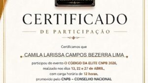 CAMILA LARISSA CAMPOS BEZERRA LIMA