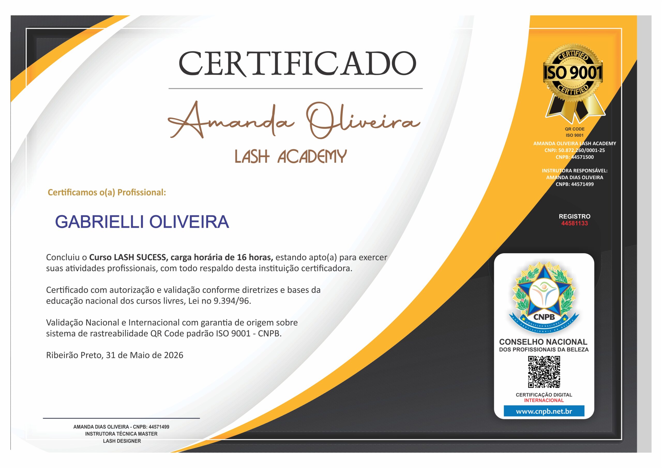 GABRIELLI OLIVEIRA
