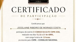JOCELAINE RIBEIRO DE MORAES COSTA