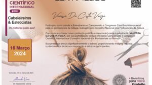 CONGRESSO CIENTÍFICO INTERNACIONAL PARA OS PROFISSIONAIS DA BELEZA