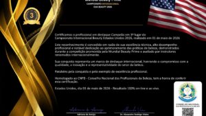 Mundial Beauty Prime – Campeonato Internacional EUA Beauty 2026 – 2ª Edição
