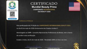 Mundial Beauty Prime – Campeonato Internacional EUA Beauty 2026 - 2ª Edição