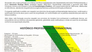 JAQUELINE MICHELE MAYER – 44580905 – HOMOLOGAÇÃO HISTÓRICO PROFISSIONAL INTERNACIONAL