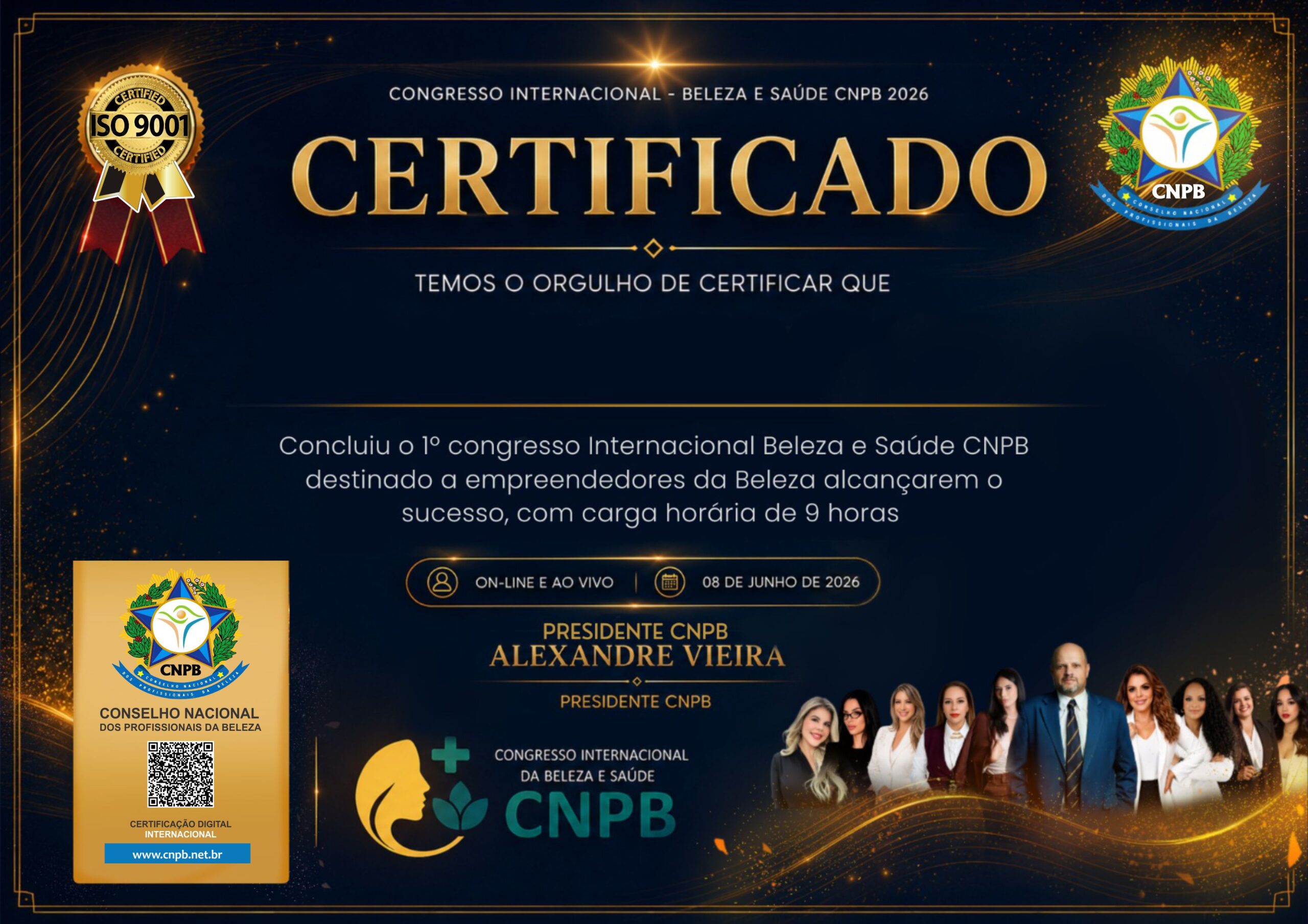 CONGRESSO INTERNACIONAL BELEZA & SAÚDE - CNPB