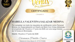 ISABELLA VALENTINA SALAZAR MEDINA