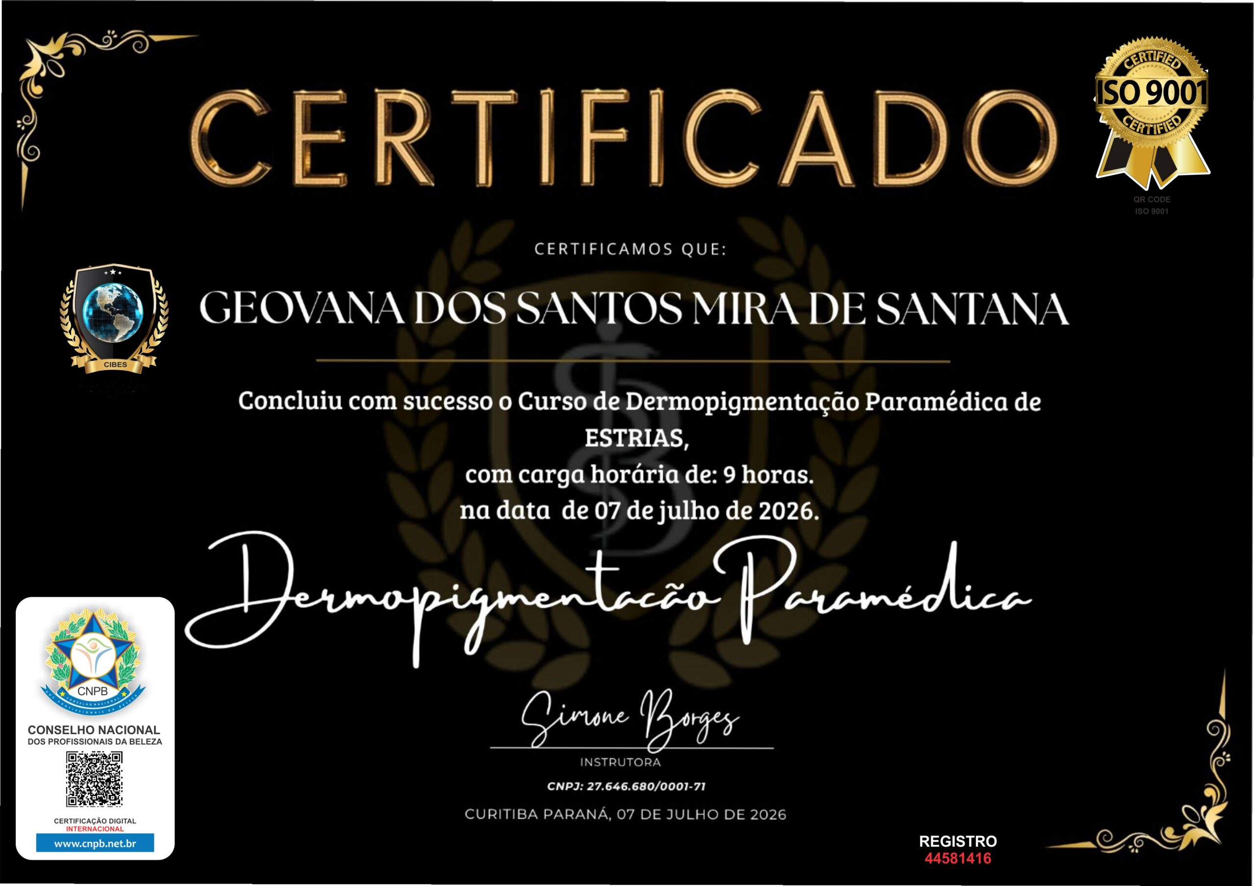 GEOVANA DOS SANTOS MIRA DE SANTANA