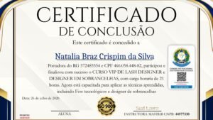 NATÁLIA BRAZ CRISPIM DA SILVA