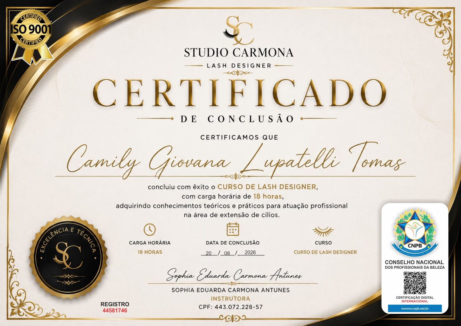 CAMILY GIOVANA LUPATELLI TOMAS