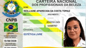 KEILLIANE APARECIDA DA COSTA TOMAZ