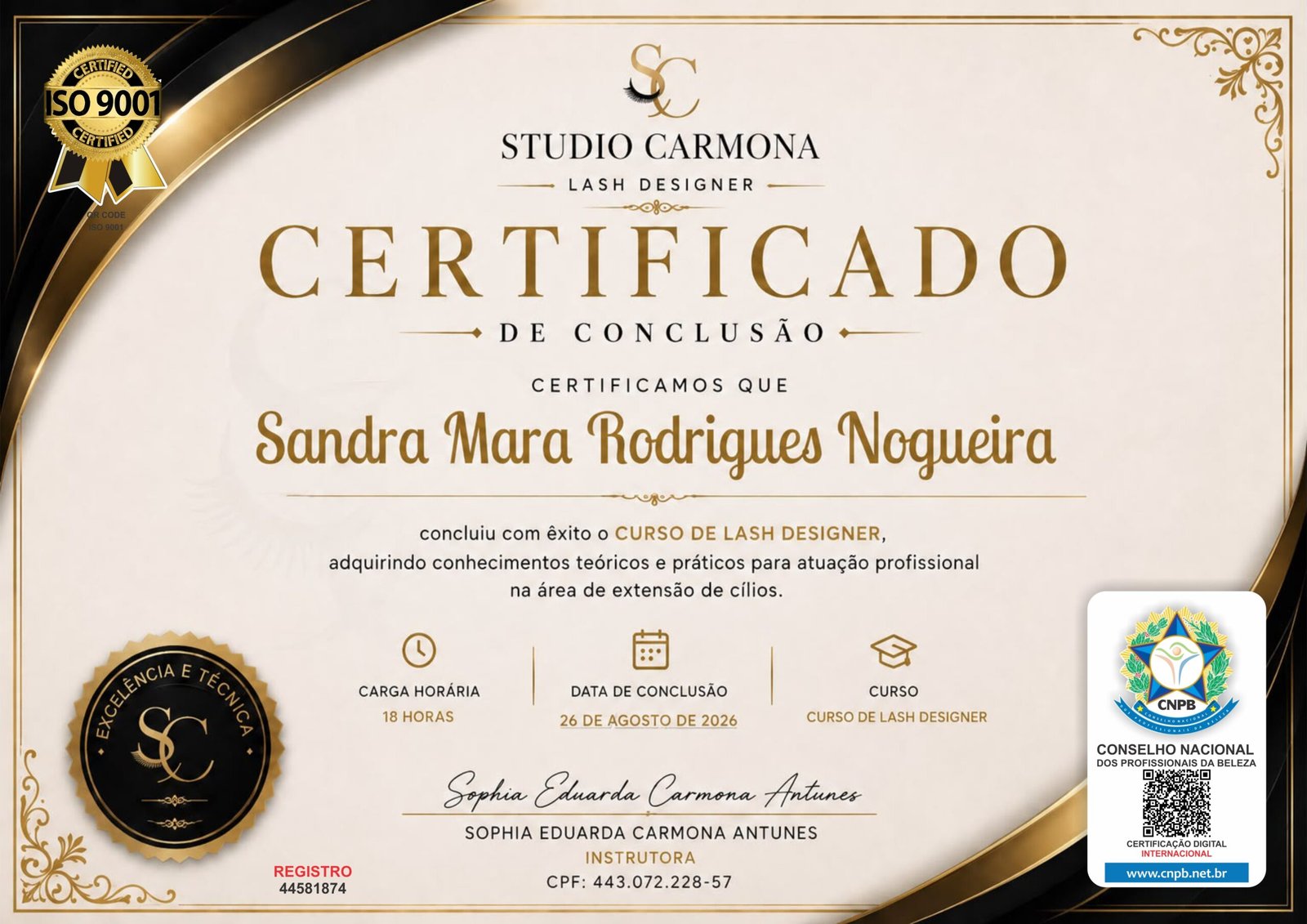 SANDRA MARA RODRIGUES NOGUEIRA
