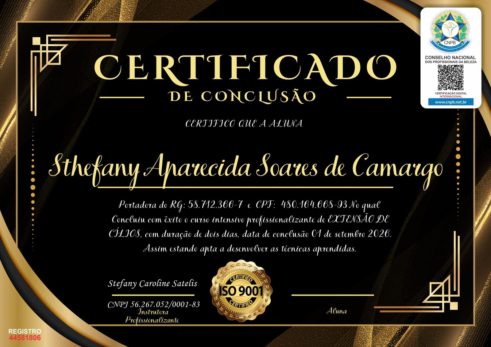 STHEFANY APARECIDA SOARES DE CAMARGO