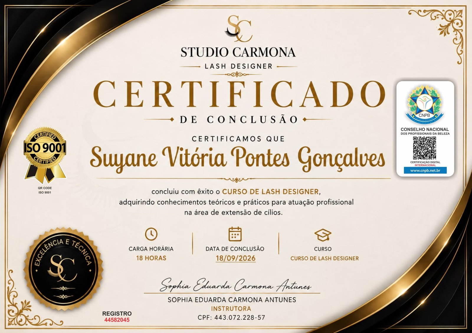 SUYANE VITÓRIA PONTES GONÇALVES
