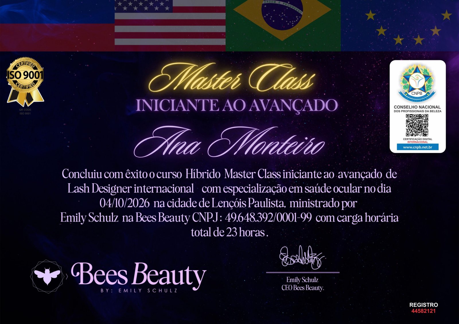 ANA CLAUDIA DOS SANTOS MONTEIRO